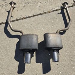 2021-2025 Lexus IS350 / IS300 OEM F-Sport Dual Muffler Exhaust