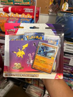 Pokemon 30th celebration tech sticker new