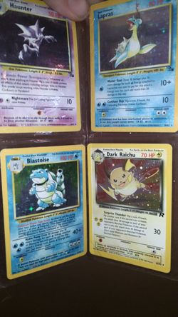 Pokemon cards holos