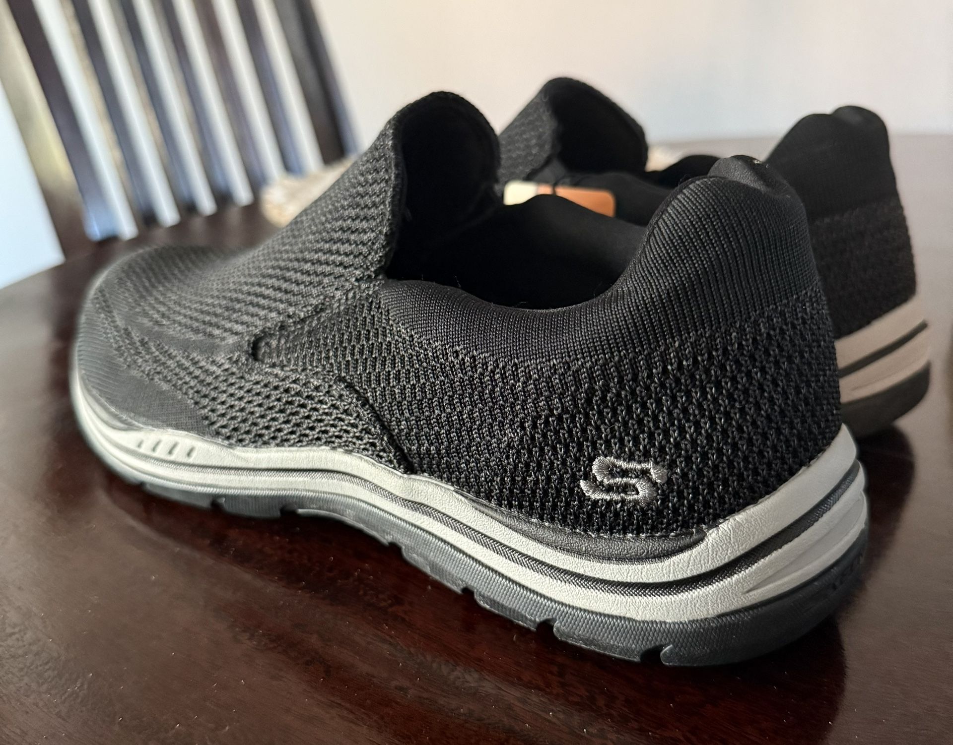 Men's Skechers Relaxed Expected Gomel Loafer Shoes, 65086 /BLK Sizes 10.5 Black