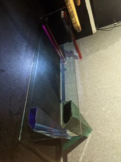 Glass Crystal Table