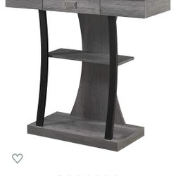 Store
Convenience Concepts Newport 1 Drawer Harri
Console Table with Shelves, Charcoal Gray