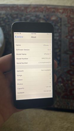 iPhone 7 128gb black