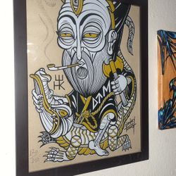 Graffiti Art Original HONKEY KONG