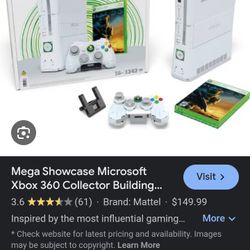 Xbox 360 Halo Edition Lego  Collector Building Set