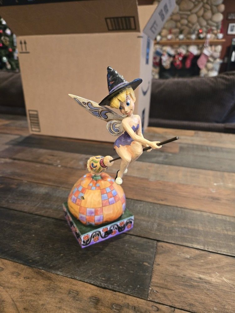 Enesco Jim Shore Disney Traditions Pixie Takes Flight Tinker Bell Witch