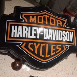 Harley Davidson Decor Pillow 