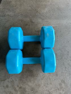 8 pound dumbbells