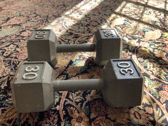 Pair of 30lb weights