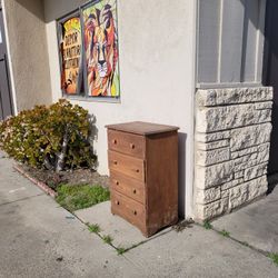 Small Wood Dresser $0