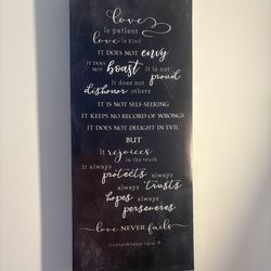 Scripture Home Decor