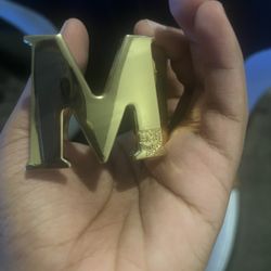 Mcm Belt Tan/brown And Black