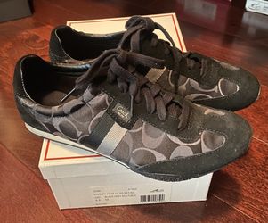COACH blacks excellent conditions 8.5