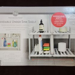 Expandable Under Sink Shelf Huntington Home
