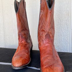 Men’s Vintage Laredo  Leather Cowboy Boots SZ 10.5 D