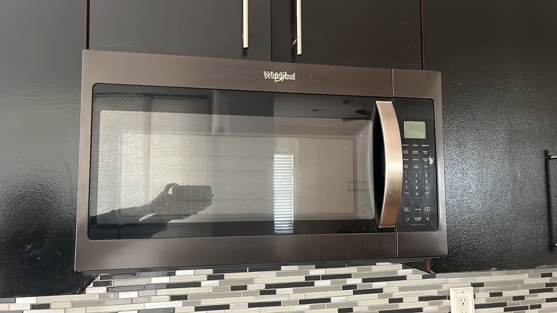 whirlpool microwave over the range