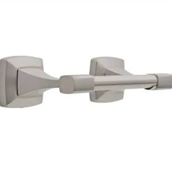 Delta Portwood Wall Mount Pivot Arm Toilet Paper Holder Bath Hardware Accessory in Brushed Nickel