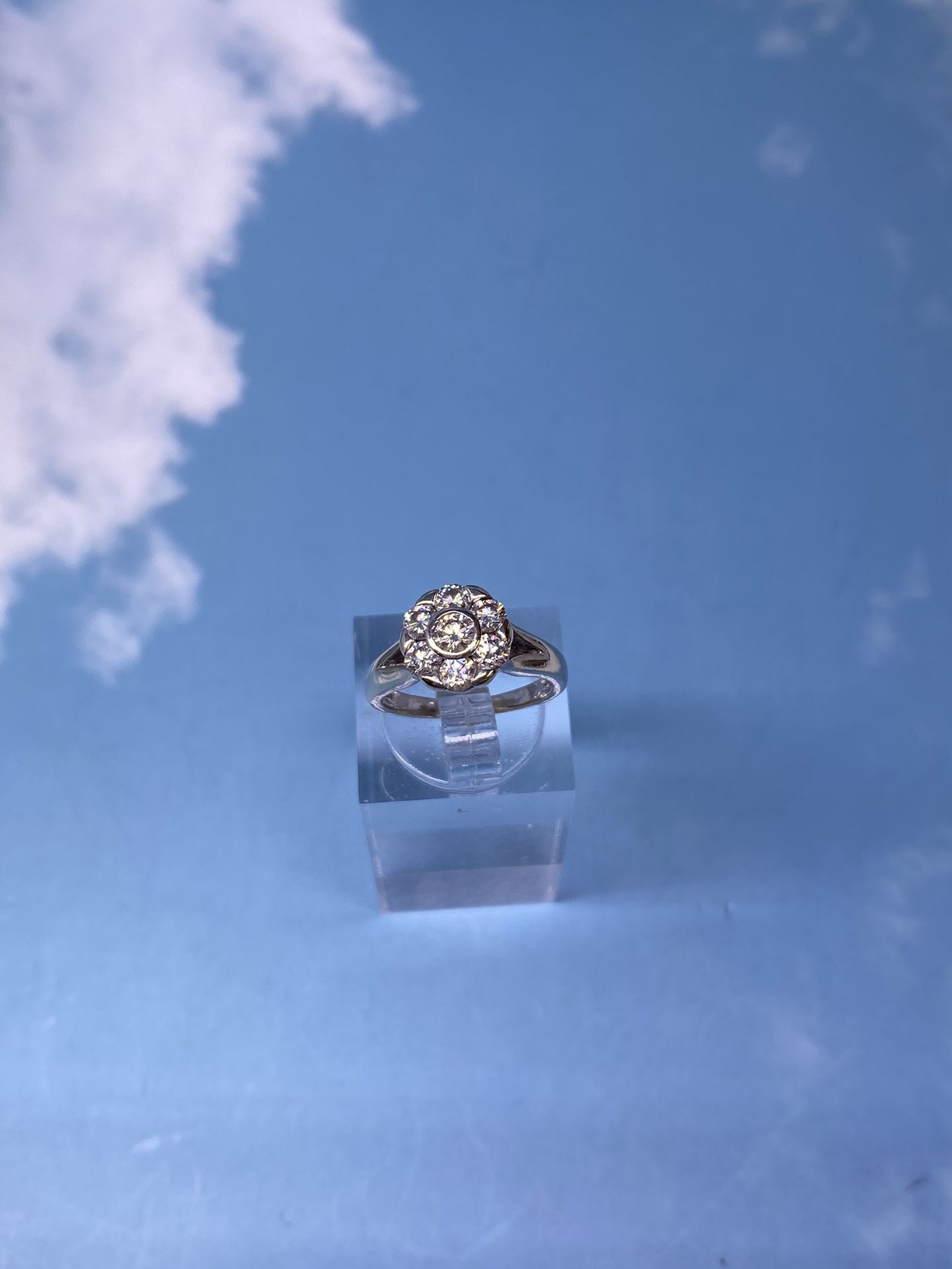 14k Diamond Ring