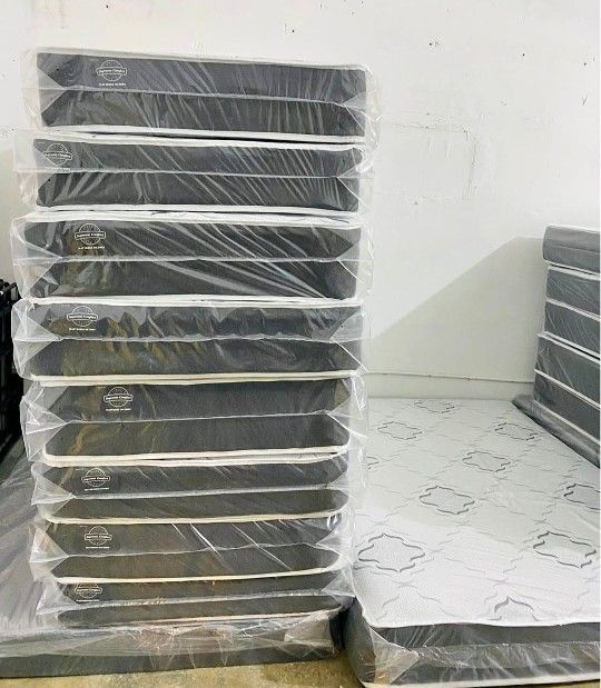 New Twin Size Mattress Free Boxspring COLCHONES Individuales Nuevos Twin Mattress