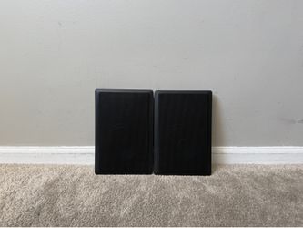 Acoustic Audio SLM1B On Wall Home Theater Surround Satellite Speakers