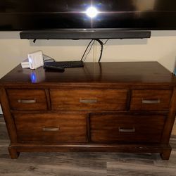 Wood Dresser/TV Table 