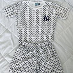 New Fashion Women NY Set-T-Shirt & Shorts 