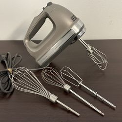 KitchenAid 7-Speed Mixer-KHM7210 Hand Mixer with Attachments