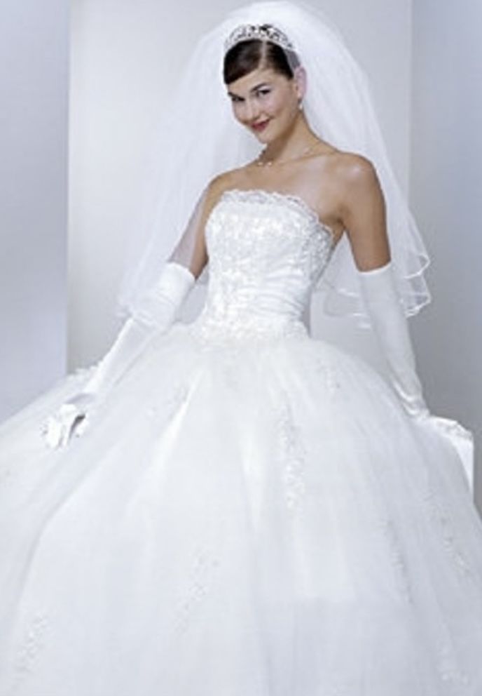 Michaelangelo’s David’s Bridal Style T8280 Size 2