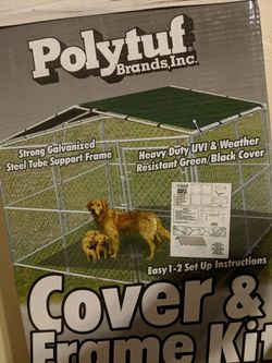 Kennel cover outlet kit