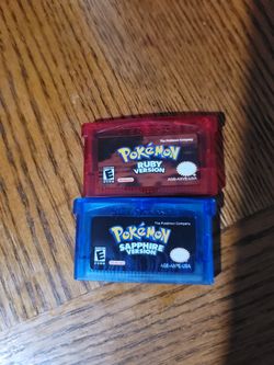 Pokemon sapphire and ruby