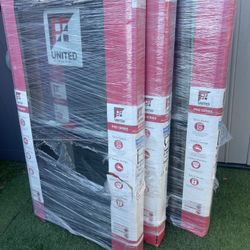 New Windows United Black Outside White Inside Size W28 H54   1 Pice. 32 H54 2 Pices $220.