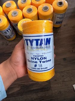 🔥 Lote de Hilo Nylon TYTAN #18 Nuevos