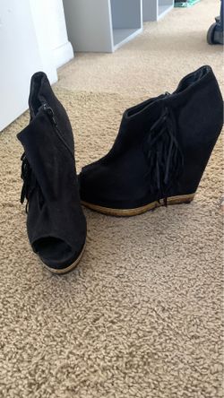 Black heels