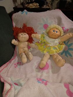 2 Cabbage Patch Dolls