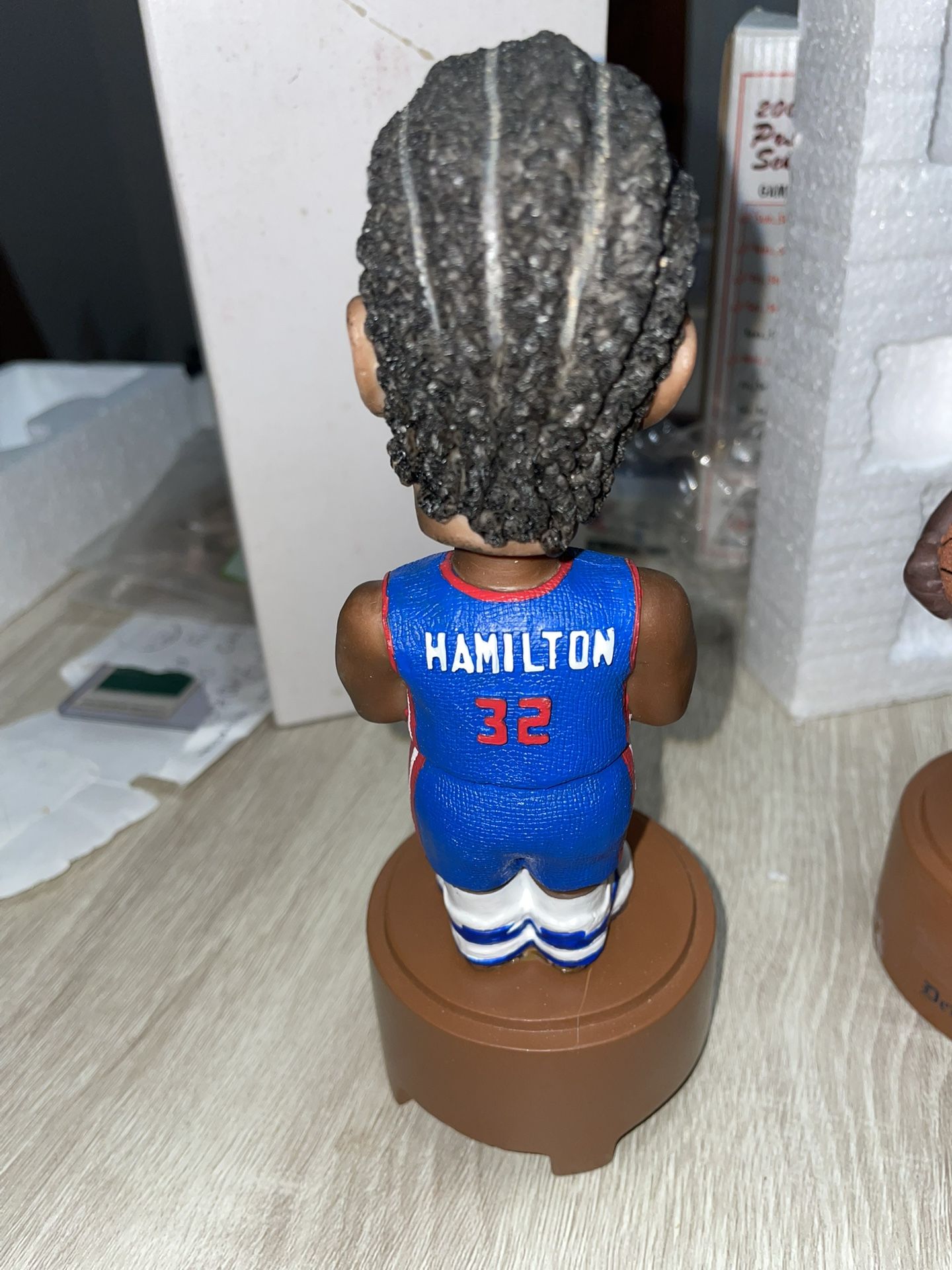 Detroit Pistons Rip Hamilton, Talking Bobblehead. Rare.