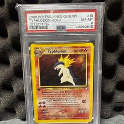 Pokemon Card - Typhlosion 1st Edition