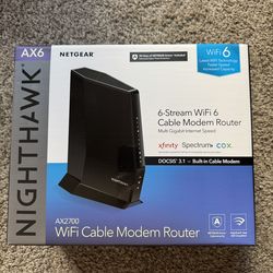Netgear night hawk ax6