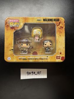 Funko Pocket Pop! The Walking Dead 3-Pack Tin #02