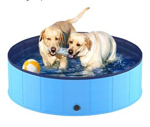 Foldable dog pool