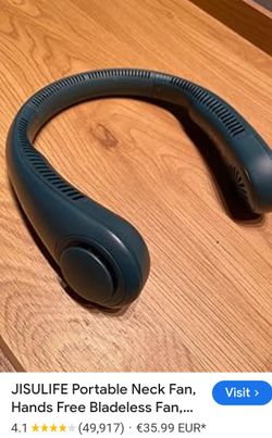 Jisulife Fan Headphones With 3 Settings Charger Included 