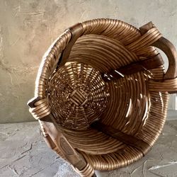 Beautiful Vintage Gathering Basket