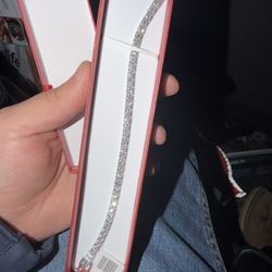 Tennis Diamond Bracelet 14k Gold 