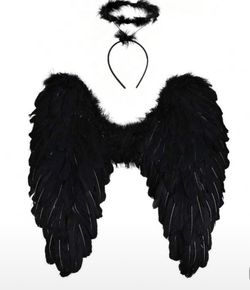 Tengo juego de alas para Disfraz de angel blanca o Negras
