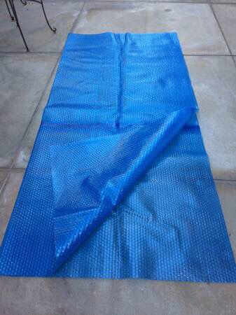 Blue Solar Pool Cover - 6’10” x 7’6” - New/Unused