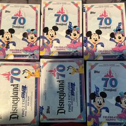 Disneyland Topps Cards