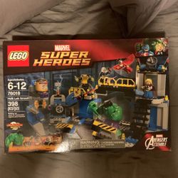Marvel Hulk Lab Smash Lego 