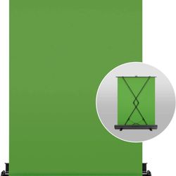 Elgato Green Screen - Collapsible Chroma Key Backdrop, Ultra-Quick Setup