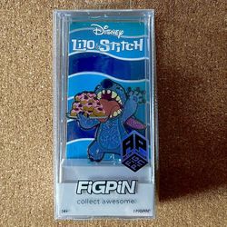 FiGPiN Artist Proof Stitch #1765 Glitter LE 20 — Ultra Rare NYCC Exclusive AP Disney Pin