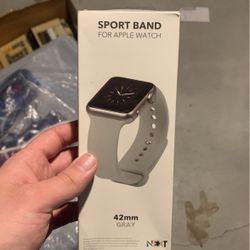 Apple Watch Grey Band
