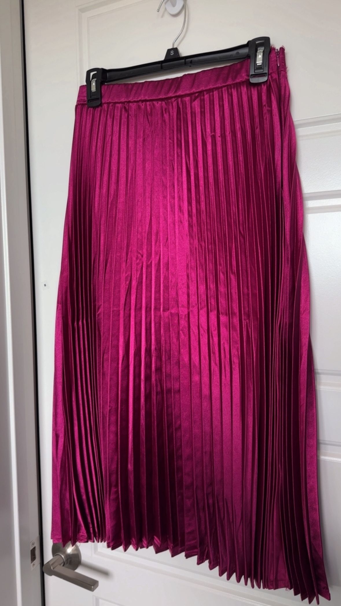 Satin skirt